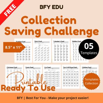 Preview of Free Savings Challenge 8.5″x 11''