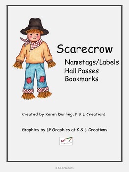 Scarecrow Labels\/Name Tags