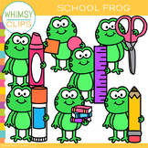 Free School Frog Clip Art