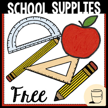 Back To School Painting Supplies Stock Photo - Download Image Now