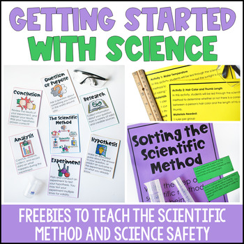 Preview of Free Science Activities to Start the Year with Digital Science Activities