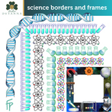 Free Science Frames And Borders Clip Art