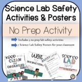 Free Science Lab Safety Activities and Safety Poster and S