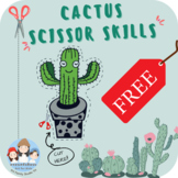 Free Scissor Skills Cactus Activities Fine Motor Centers OT
