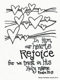 Free Devotional Scripture Coloring Page