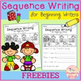 Free Sequence Writing for Beginning Writers