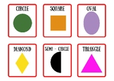 Free Shapes flashcards Printable Pdf