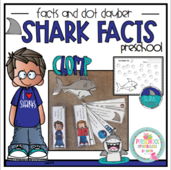Preview of Free Shark Facts and Dot Dauber Sheets