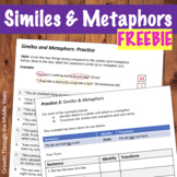 Free Simile and Metaphor Practice