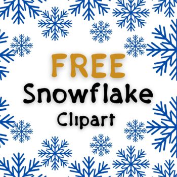 Preview of Free Snowflake Clipart for Winter Projects