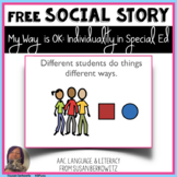 Free Social Story My Way is OK for Students in Inclusion Settings