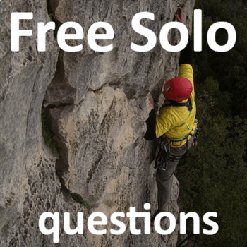 Preview of Free Solo Movie Guide | Questions with ANSWERS | Free Solo Worksheet (2018)