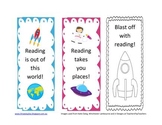 Free Space Theme Bookmarks