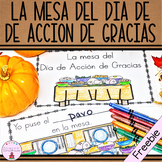 Free Spanish La mesa del Día de Accion de Gracias