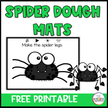 Preview of Free Spider Dough Mats