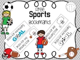 Free Sports Themed Bookmarks