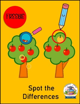 Preview of Free Spot the Differences For young kids Preschool Puzzle games