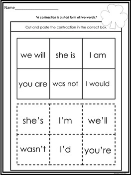 Free St. Patrick's Day Activities Literacy worksheeets Printables