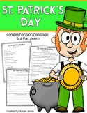 Free St. Patrick's Day Comprehension and Poem