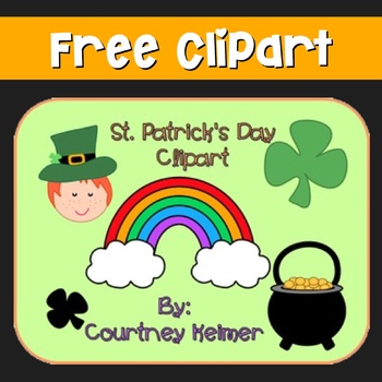 Preview of Free St. Patrick's Day Clipart for Commercial Use