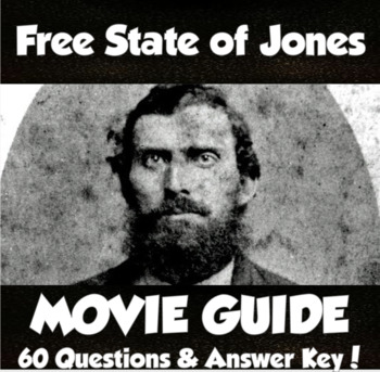 Preview of Free State of Jones Movie Guide (2016) *60 Questions & Answer Key!*