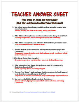 free state of jones and newt knight civil war and reconstruction worksheet