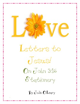 Preview of Free Stationery  with John 3:16- ABC's of salvation lesson!