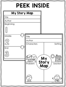 Story Map Graphic Organizer Printable