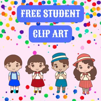 Free Student Clip Art by Grandma Store | TPT