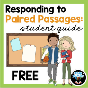 Preview of Paired Passages with writing prompt RACE Strategy: FREE Student Guide