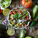 Free Student Survey of the Week!! Healthy Eating Survey