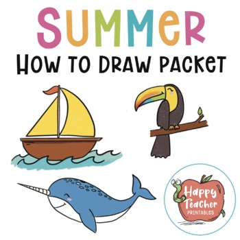 How To Draw Summer Stuff (Digital Download PDF)