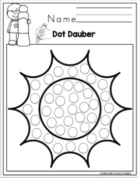 Free Summer Dot Dauber Fun by Preschool Printable | TpT