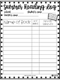 Free Summer Reading Log