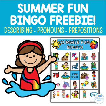 Free Summer and Beach Fun Bingo by Communication Window | TPT