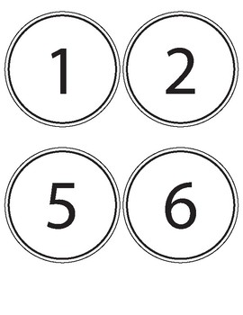 Free Table Number Printables By Paige Young Teachers Pay Teachers