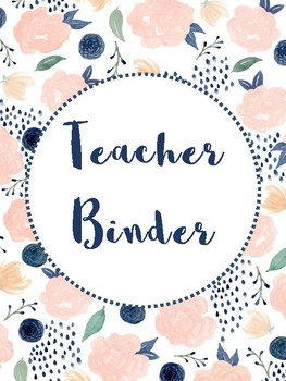 Printable Teacher Binder Worksheets Teachers Pay Teachers