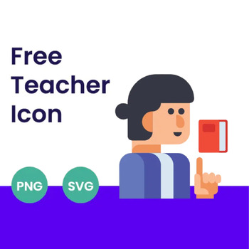 Preview of Free Teacher Icon