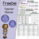 Free Teacher Planner 2023-2024 (Editable Printable Lesson Binder)