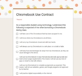 Free - Tech Class - Chromebook Contract