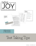 Free Test Taking Tips