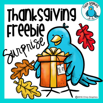 Preview of Free Thanksgiving Clip Art - Chirp Graphics