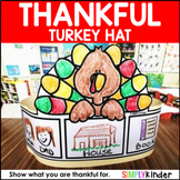 Free Thanksgiving Craft Hat, Thankful Hat, Turkey Hat for 
