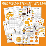 Free Thanksgiving Printable Preschool Activity Pack
