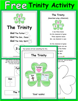 Free The Holy Trinity Activity by Homegrown Hearts and Minds TpT