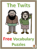 Free! The Twits - Vocabulary Puzzles