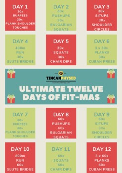 Preview of Free: The Ultimate Twelve Days of Fit-Mas