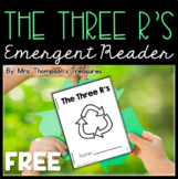 Free Three R's Emergent Reader {Earth Day}