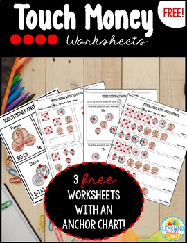 free touch money worksheets by learning made light tpt