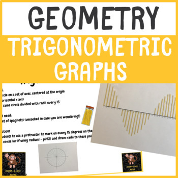 Preview of Free - Trigonometry - Trigonometric Graphs Activity